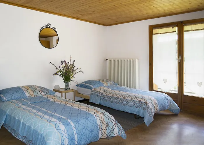 A La Maison Des Cheneaux Alpesi faház Bruson